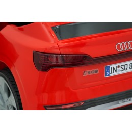 Auto Audi SQ8 czerwone na akumulator dla dzieci + pilot 2,4 GHz