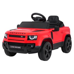 Pojazd Land Rover Defender Czerwony
