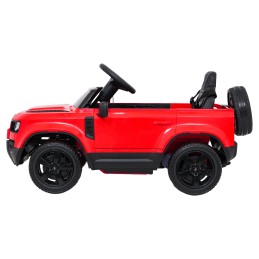 Pojazd Land Rover Defender Czerwony