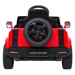 Pojazd Land Rover Defender Czerwony