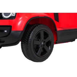Pojazd Land Rover Defender Czerwony