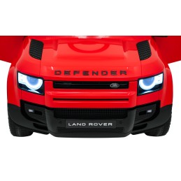 Pojazd Land Rover Defender Czerwony