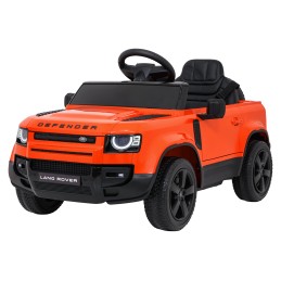 Pojazd Land Rover Defender Pomarańczowy