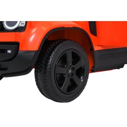 Pojazd Land Rover Defender Pomarańczowy
