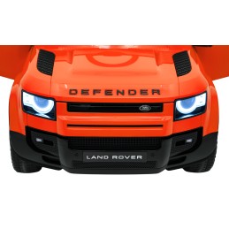 Pojazd Land Rover Defender Pomarańczowy