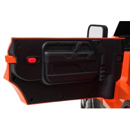 Pojazd Land Rover Defender Pomarańczowy