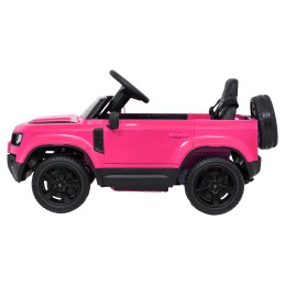Pojazd Land Rover Defender Różowy