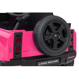 Pojazd Land Rover Defender Różowy