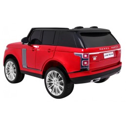 Range Rover HSE Lakierowane Autko dla 2 dzieci Czerwony SUV + Pilot + Panel audio