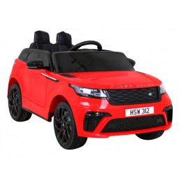 Range Rover Velar na akumulator Czerwony SUV + Pilot