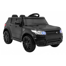 Autko Start Run na akumulator Czarny + Pilot + Bezpieczny SUV