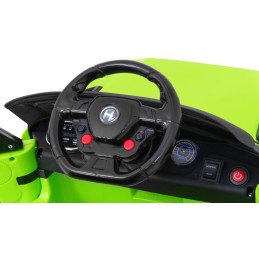 Autko Start Run na akumulator, Zielony SUV + Pilot