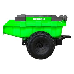 Pojazd Traktor Z Przyczepą 720-T Zielony