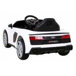 Audi R8 LIFT Samochodzik na akumulator Biały + Pilot