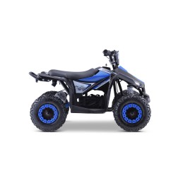 Quad E-STAR na akumulator Niebieski 35km/h + Silnik 1000W + Koła pompowane + Regulacja siedzenia