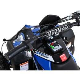 Quad E-STAR na akumulator Niebieski 35km/h + Silnik 1000W + Koła pompowane + Regulacja siedzenia