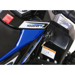 Quad E-STAR na akumulator Niebieski 35km/h + Silnik 1000W + Koła pompowane + Regulacja siedzenia