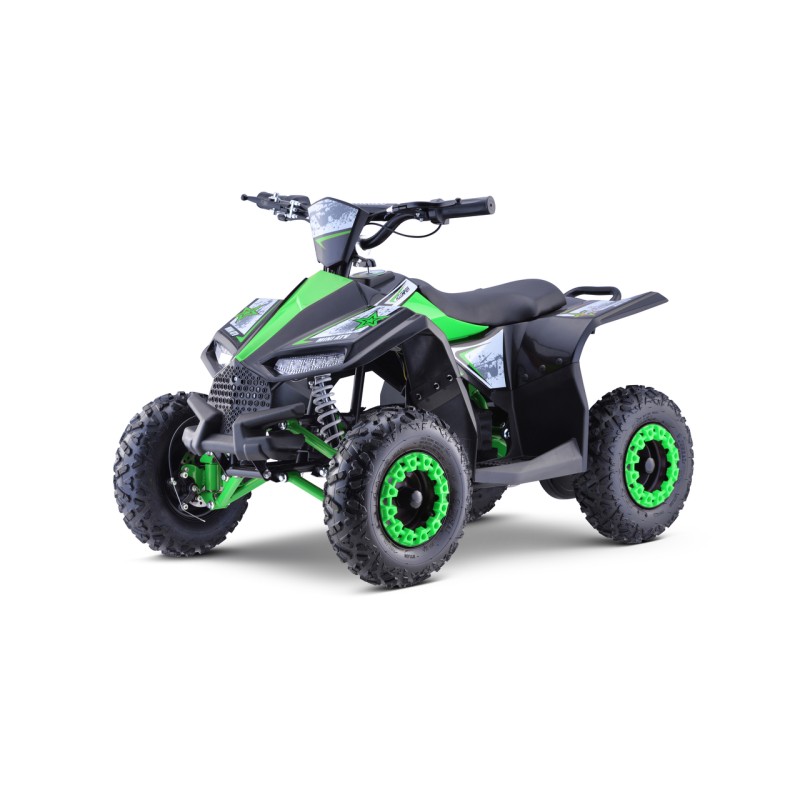 Quad E-STAR na akumulator Zielony 35km/h + Silnik 1000W + Koła pompowane + Regulacja siedzenia