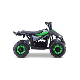 Quad E-STAR na akumulator Zielony 35km/h + Silnik 1000W + Koła pompowane + Regulacja siedzenia