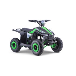 Quad E-STAR na akumulator Zielony 35km/h + Silnik 1000W + Koła pompowane + Regulacja siedzenia