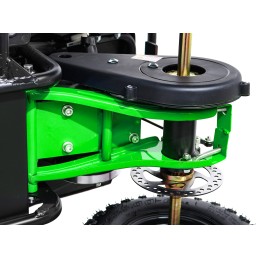 Quad E-STAR na akumulator Zielony 35km/h + Silnik 1000W + Koła pompowane + Regulacja siedzenia