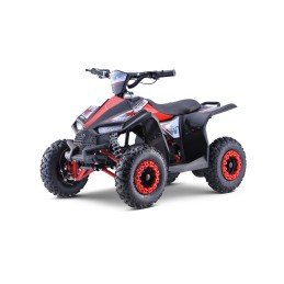 Quad E-STAR na akumulator Czerwony 35km/h + Silnik 1000W + Koła pompowane + Regulacja siedzenia