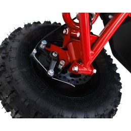Quad E-STAR na akumulator Czerwony 35km/h + Silnik 1000W + Koła pompowane + Regulacja siedzenia
