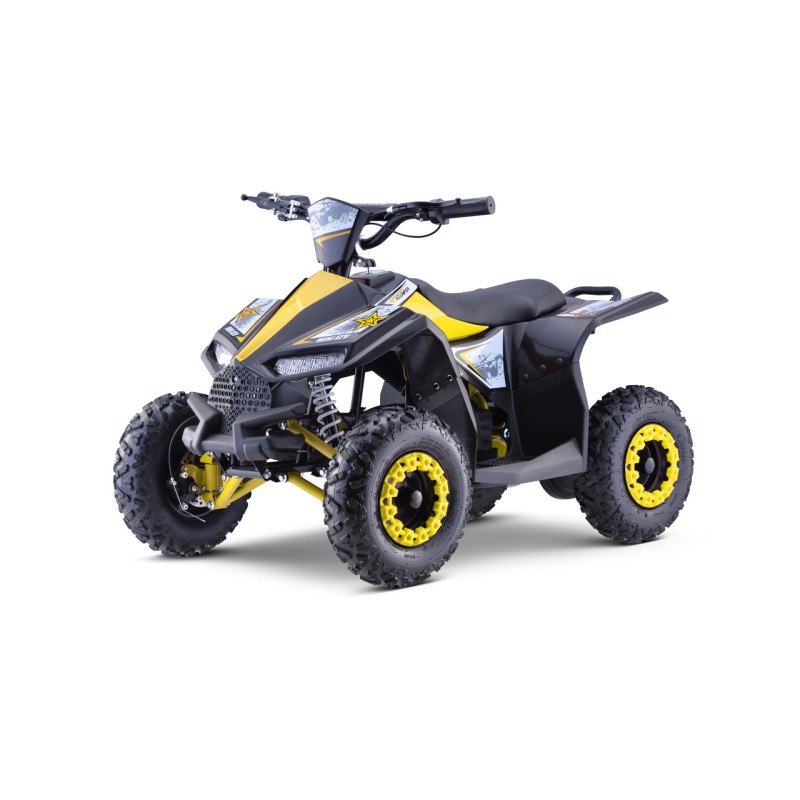 Quad E-STAR na akumulator Żółty 35km/h + Silnik 1000W + Koła pompowane + Regulacja siedzenia