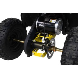 Quad E-STAR na akumulator Żółty 35km/h + Silnik 1000W + Koła pompowane + Regulacja siedzenia