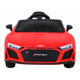 Audi R8 LIFT Samochodzik na akumulator Czerwony