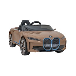 Autko BMW i4 na akumulator dla dzieci Złoty