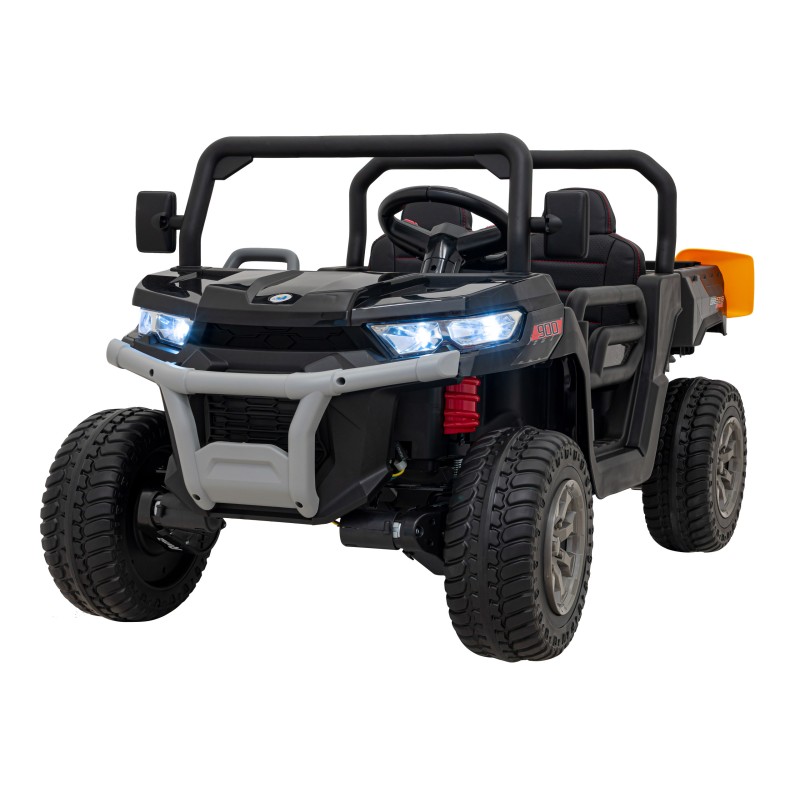 Auto Pick-Up Speed 900 dla dzieci Czarny + Napęd 4x4 + Ruchomy kiper