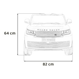 Pojazd Range Rover SUV Lift Czarny
