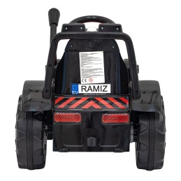 Traktor Spychacz G320 dla najmłodszych dzieci Czerwony + Ruchoma łyżka + Melodie + Klakson + Światła LED