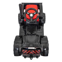 Traktor Spychacz G320 dla najmłodszych dzieci Czerwony + Ruchoma łyżka + Melodie + Klakson + Światła LED