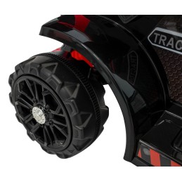 Traktor Spychacz G320 dla najmłodszych dzieci Czerwony + Ruchoma łyżka + Melodie + Klakson + Światła LED