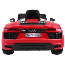 Audi R8 Spyder na akumulator Lakier Czerwony + Pilot