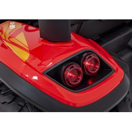 Traktor BLAST Z Przyczepką Czerwony