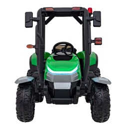 Traktor BLAST Z Przyczepką Zielony