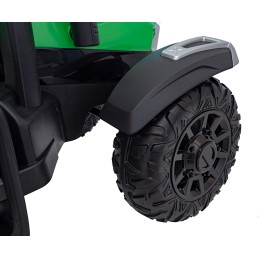 Traktor BLAST Z Przyczepką Zielony