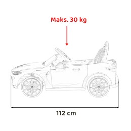 Pojazd, samochód BMW M4 Czarny