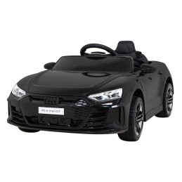 Audi RS E-Tron GT na akumulator Czarny + Pilot + Napęd 4x4 + Radio MP3 + LED + EVA