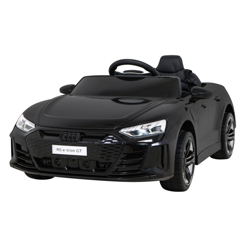 Audi RS E-Tron GT na akumulator Czarny + Pilot + Napęd 4x4 + Radio MP3 + LED + EVA