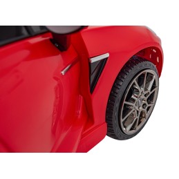 Aston Martin DBX na akumulator dla dzieci Czerwony + Pilot + EVA + Pasy + Wolny Start + Audio LED