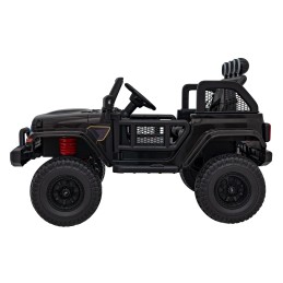 Auto terenowe OFF-ROAD 3.0 dla dzieci Czarny + Pilot + Wolny Start + Pasy + Audio LED