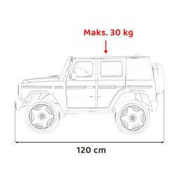 Pojazd Mercedes Benz EQG Czarny