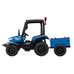 Traktor BLAST Z Przyczepką Niebieski