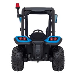 Traktor BLAST Z Przyczepką Niebieski