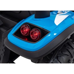 Traktor BLAST Z Przyczepką Niebieski