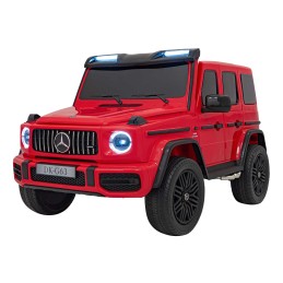 Pojazd Mercedes Benz G63 AMG XXL STRONG MP4 Czerwony